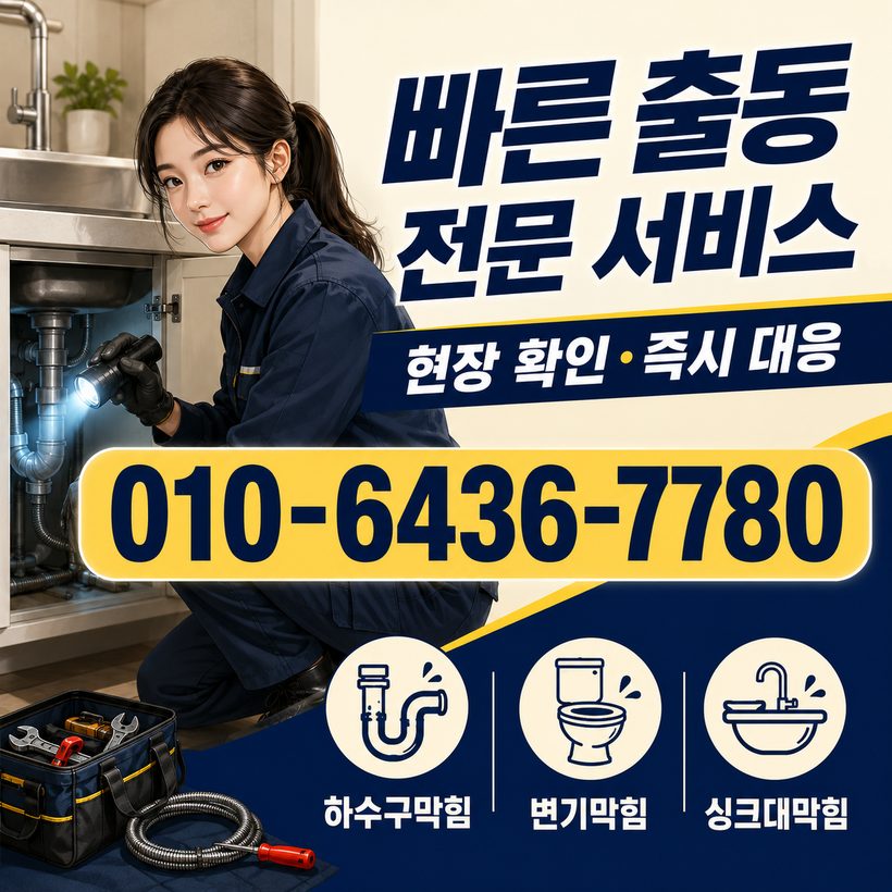 연초면 지역 배관막힘 관련 이미지