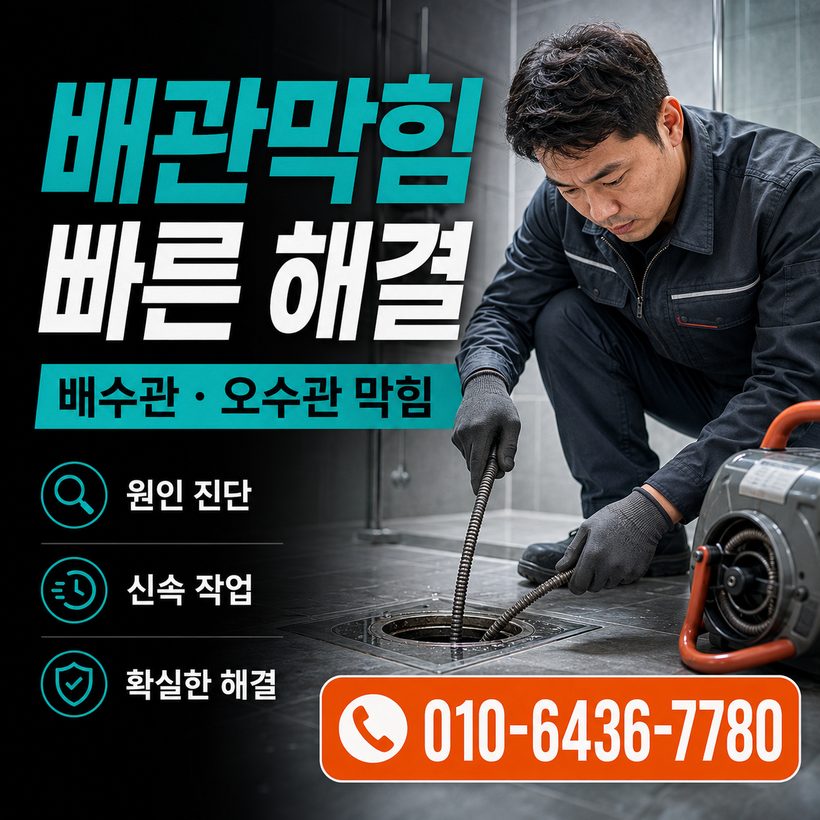 단산면 하수구막힘 빠른출동 2