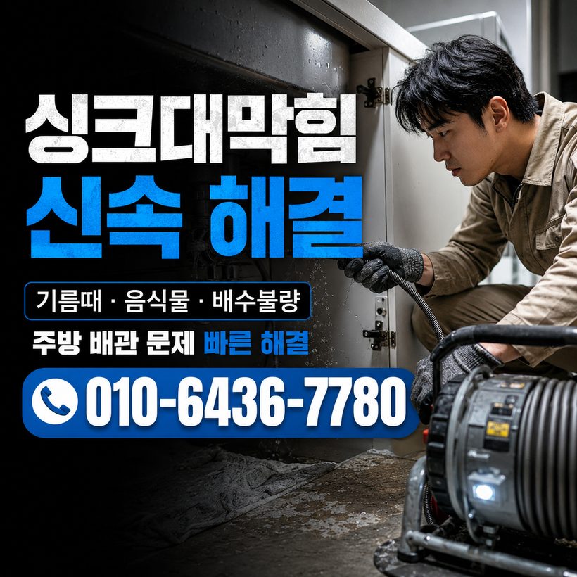 대이동 하수구막힘 빠른출동 3