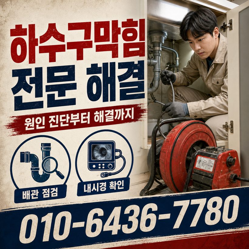 풍각면 하수구막힘 빠른출동 1
