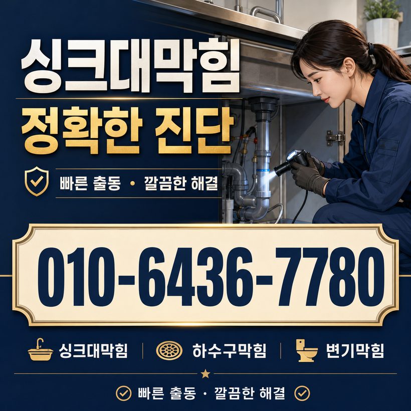 대이동 하수구막힘 빠른출동 5
